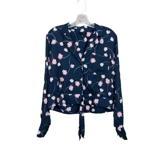 What Not To Wear Women's Black Floral Top - Picture 1 of 7
